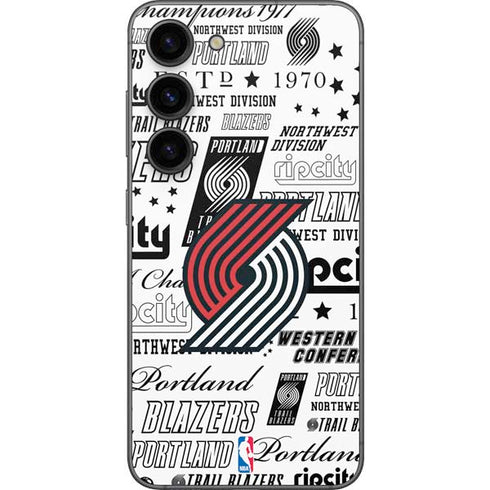 NBA Portland Trail Blazers Historic Blast Galaxy S23 Skin