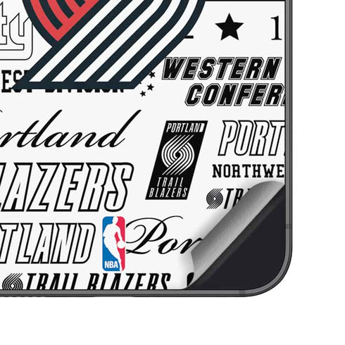 NBA Portland Trail Blazers Historic Blast Galaxy S23 Skin