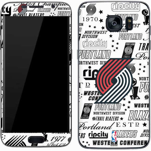 NBA Portland Trail Blazers Historic Blast Galaxy S7 Skin
