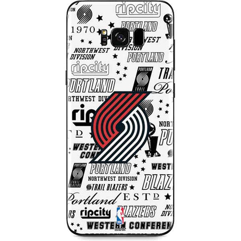NBA Portland Trail Blazers Historic Blast Galaxy S8 Plus Skin