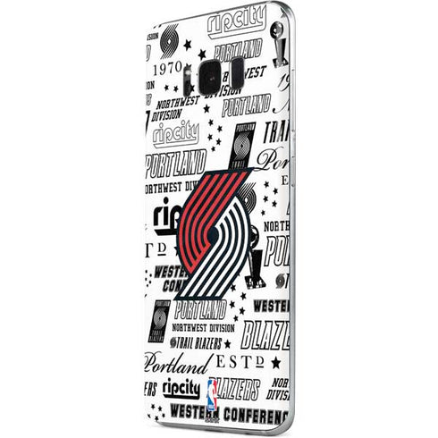 NBA Portland Trail Blazers Historic Blast Galaxy S8 Skin