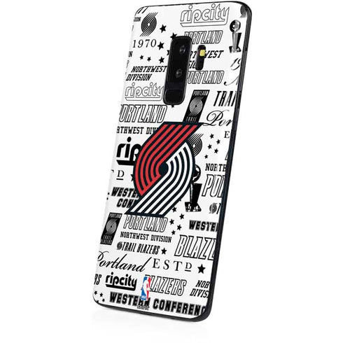 NBA Portland Trail Blazers Historic Blast Galaxy S9 Plus Skin