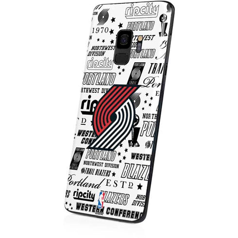 NBA Portland Trail Blazers Historic Blast Galaxy S9 Skin