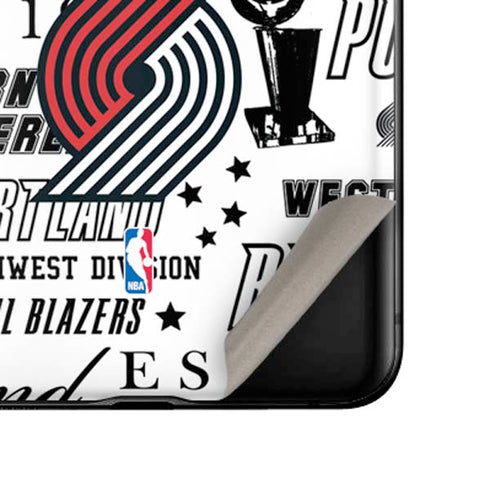 NBA Portland Trail Blazers Historic Blast Galaxy Z Flip Skin