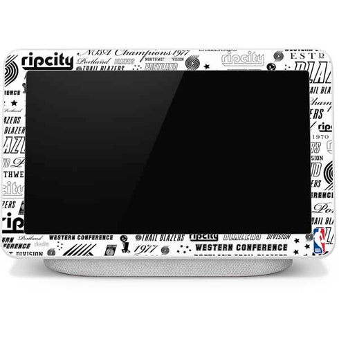 NBA Portland Trail Blazers Historic Blast Google Home Hub Skin