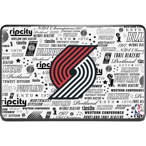 NBA Portland Trail Blazers Historic Blast Google Pixelbook Go Skin