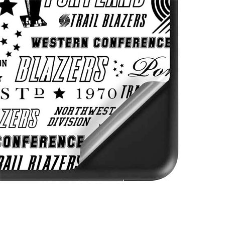 NBA Portland Trail Blazers Historic Blast Google Pixelbook Go Skin
