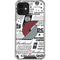 NBA Portland Trail Blazers Historic Blast iPhone 12 Clear Case