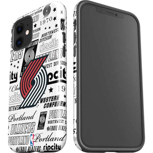 NBA Portland Trail Blazers Historic Blast iPhone 12 Impact Case