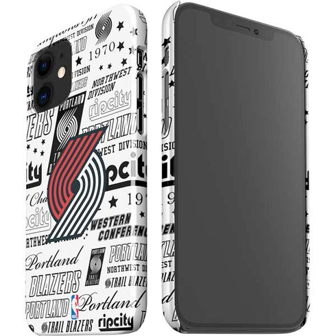 NBA Portland Trail Blazers Historic Blast iPhone 12 Mini Lite Case