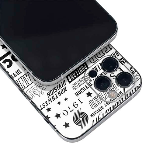 NBA Portland Trail Blazers Historic Blast iPhone 12 Pro Max Skin