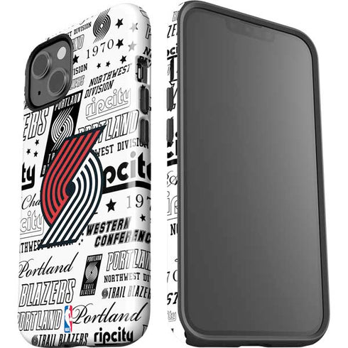 NBA Portland Trail Blazers Historic Blast iPhone 13 Impact Case