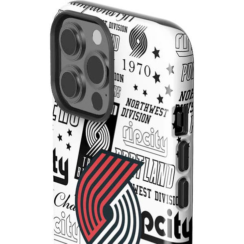 NBA Portland Trail Blazers Historic Blast iPhone 13 Pro Max Impact Case