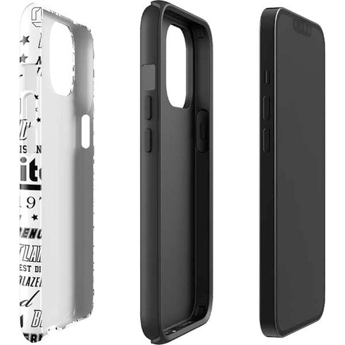 NBA Portland Trail Blazers Historic Blast iPhone 14 Impact Case