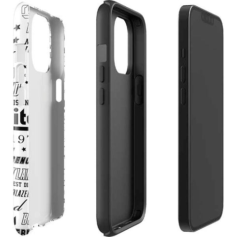 NBA Portland Trail Blazers Historic Blast iPhone 15 Pro Max Impact Case