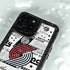 NBA Portland Trail Blazers Historic Blast iPhone 14 Pro Max Waterproof Case