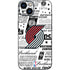 NBA Portland Trail Blazers Historic Blast iPhone 14 Skin