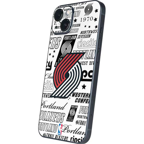 NBA Portland Trail Blazers Historic Blast iPhone 14 Skin