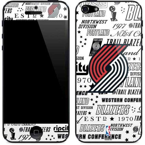 NBA Portland Trail Blazers Historic Blast iPhone 5/5s/5SE Skin