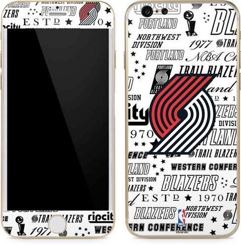 NBA Portland Trail Blazers Historic Blast iPhone 6/6s Skin