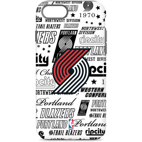 NBA Portland Trail Blazers Historic Blast iPhone 7 Pro Case