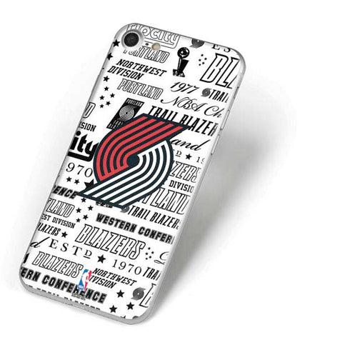 NBA Portland Trail Blazers Historic Blast iPhone 8 Skin