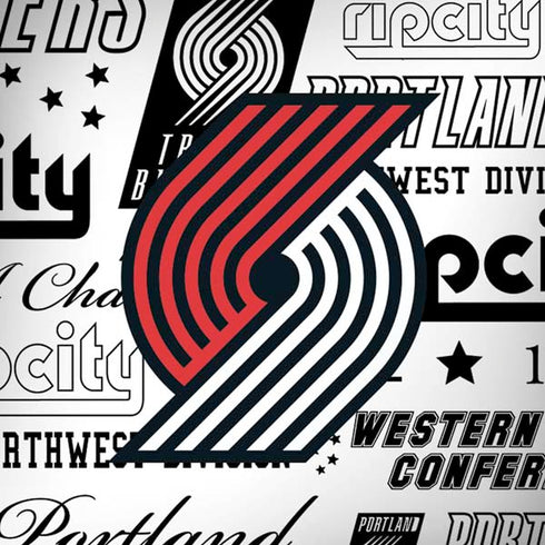 NBA Portland Trail Blazers Historic Blast iPhone X Skin