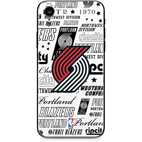 NBA Portland Trail Blazers Historic Blast iPhone XR Skin