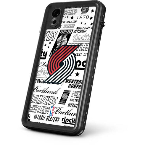 NBA Portland Trail Blazers Historic Blast iPhone XR Waterproof Case