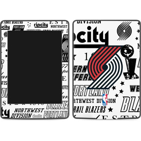 NBA Portland Trail Blazers Historic Blast Amazon Kindle Skin