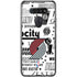 NBA Portland Trail Blazers Historic Blast LG K51/Q51 Clear Case