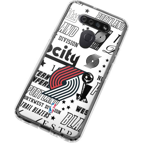 NBA Portland Trail Blazers Historic Blast LG K51/Q51 Clear Case