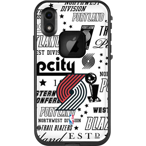 NBA Portland Trail Blazers Historic Blast LifeProof Fre iPhone Skin