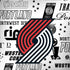 NBA Portland Trail Blazers Historic Blast Moto G6 Skin