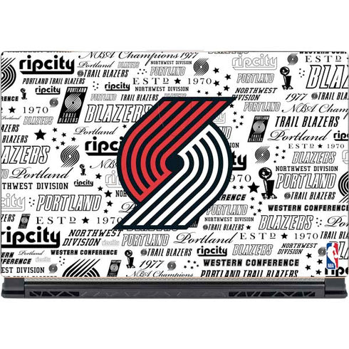 NBA Portland Trail Blazers Historic Blast MSI GS65 Stealth Laptop Skin