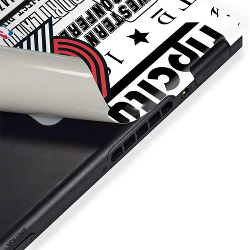 NBA Portland Trail Blazers Historic Blast Nintendo Switch Bundle Skin