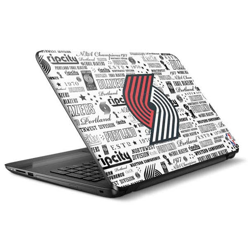 NBA Portland Trail Blazers Historic Blast HP Notebook Skin