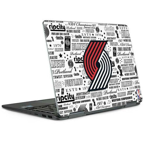 NBA Portland Trail Blazers Historic Blast Notebook 9 Pro 13in (2017) Skin