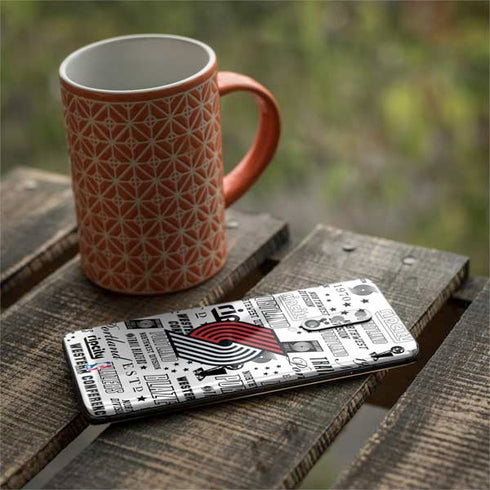 NBA Portland Trail Blazers Historic Blast OnePlus 7 Pro Skin