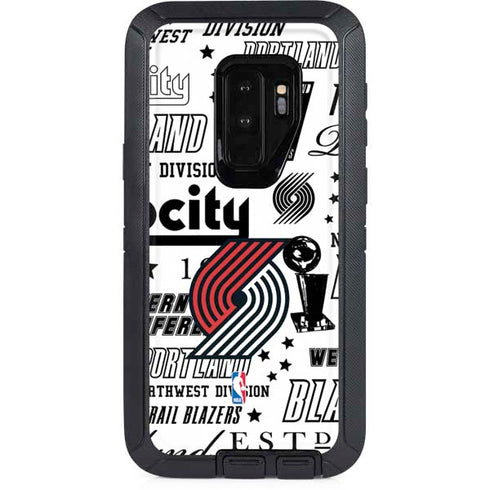 NBA Portland Trail Blazers Historic Blast Otterbox Defender Galaxy Skin