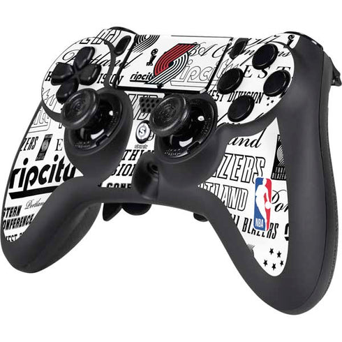 NBA Portland Trail Blazers Historic Blast PS4/PC SCUF Impact Controller Skin