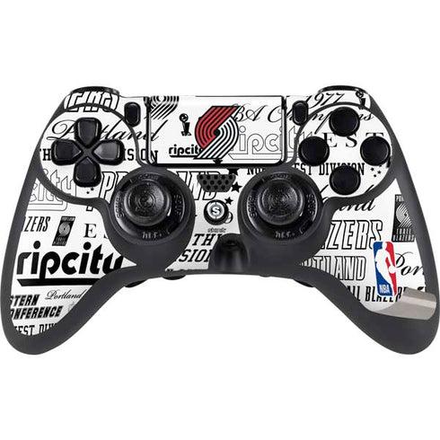 NBA Portland Trail Blazers Historic Blast PS4/PC SCUF Impact Controller Skin