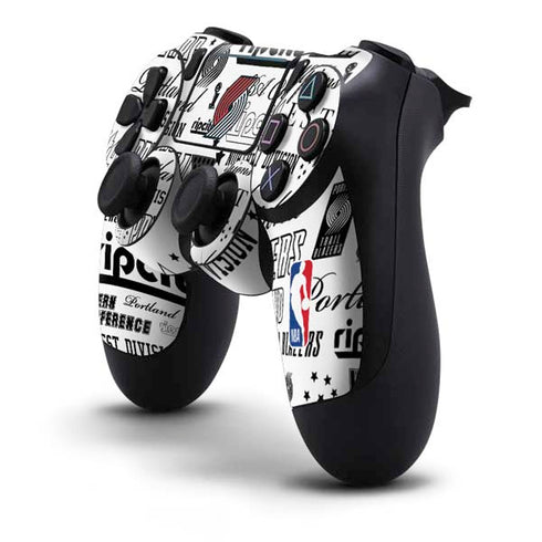 NBA Portland Trail Blazers Historic Blast PS4 Pro/Slim Controller Skin