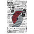 NBA Portland Trail Blazers Historic Blast PS5 Slim Digital Edition Bundle Skin