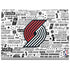 NBA Portland Trail Blazers Historic Blast Surface Book 2 13.5in Skin