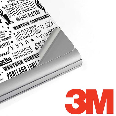 NBA Portland Trail Blazers Historic Blast Surface Book 2 13.5in Skin