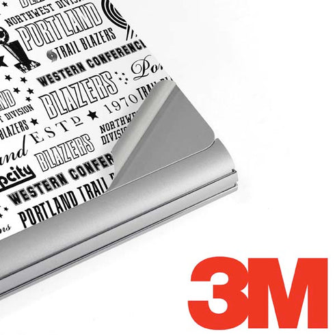 NBA Portland Trail Blazers Historic Blast Surface Book 2 15in Skin