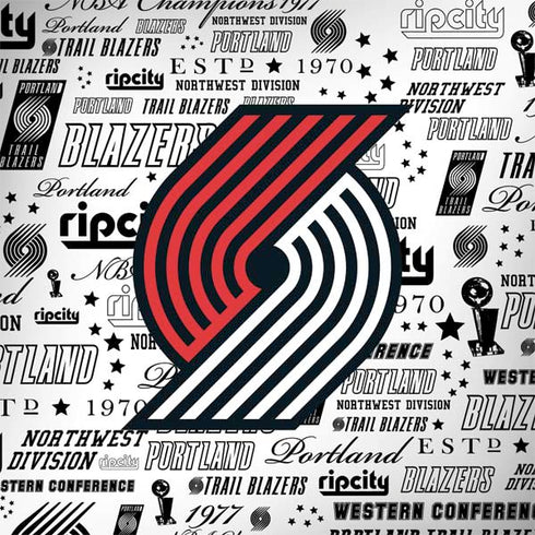 NBA Portland Trail Blazers Historic Blast Surface Book 2 15in Skin