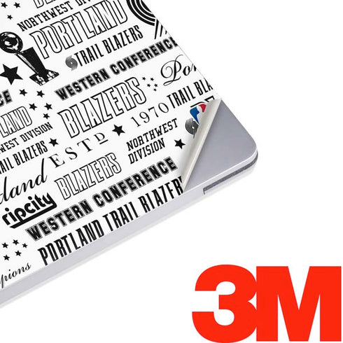 NBA Portland Trail Blazers Historic Blast Surface Laptop 2 Skin