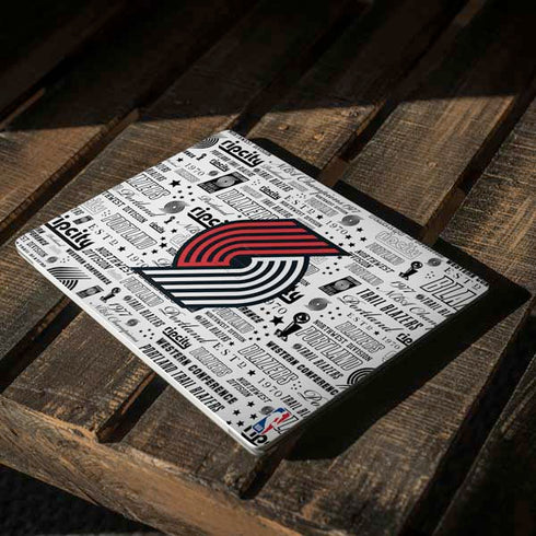 NBA Portland Trail Blazers Historic Blast Surface Laptop 3 13.5in Skin
